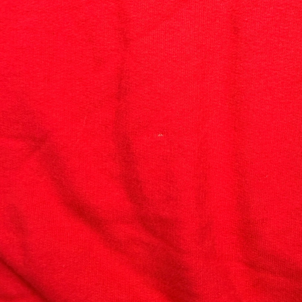 Disney Mickey Mouse Graphic Sweatshirt XXL 18 Red Peeking Mickey Cotton Blend - Picture 11 of 13